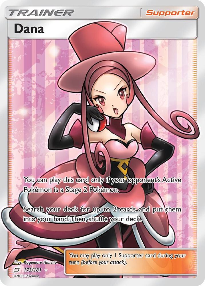 2019 Pokemon SM - Team Up 173/181 Dana (Full Art) Ultra Rare