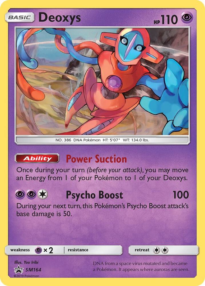 2016 Pokemon SM Promos SM164 Deoxys - SM164 Promo