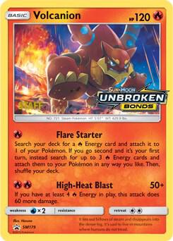 2016 Pokemon SM Promos SM179 Volcanion - SM179 (Prerelease) [Staff] Promo
