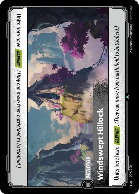Windswept Hillock 297/298 (Origins)  - Foil