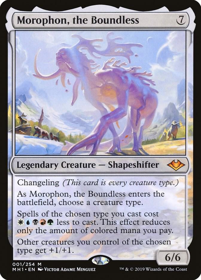 MTG Modern Horizons 1 Morophon, the Boundless M NM