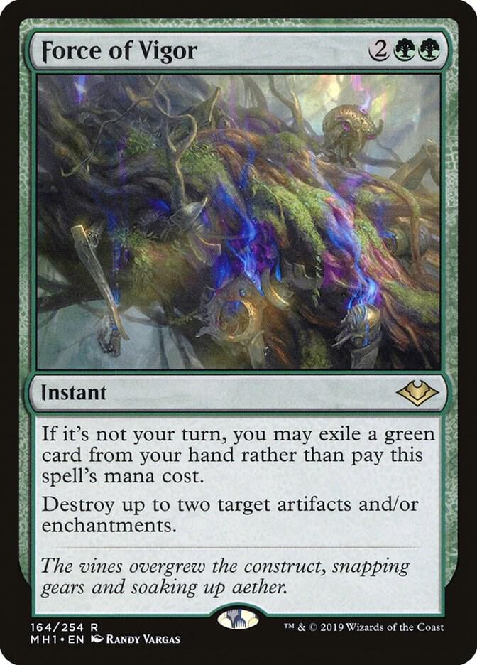 MTG Modern Horizons 164 Force of Vigor R NM