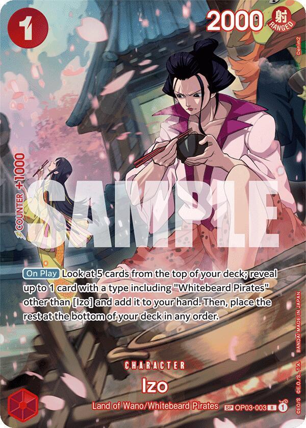 Izo OP03-003 (500 Years in the Future)  - Special Foil