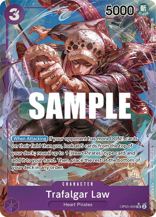 Trafalgar Law OP05-069 (Awakening of the New Era)  - Alternate Art Foil