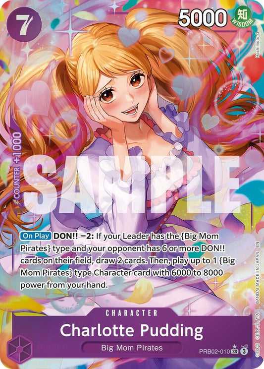 Charlotte Pudding PRB02-010 (Premium Booster -The Best- Vol. 2)  - Alternate Art Foil