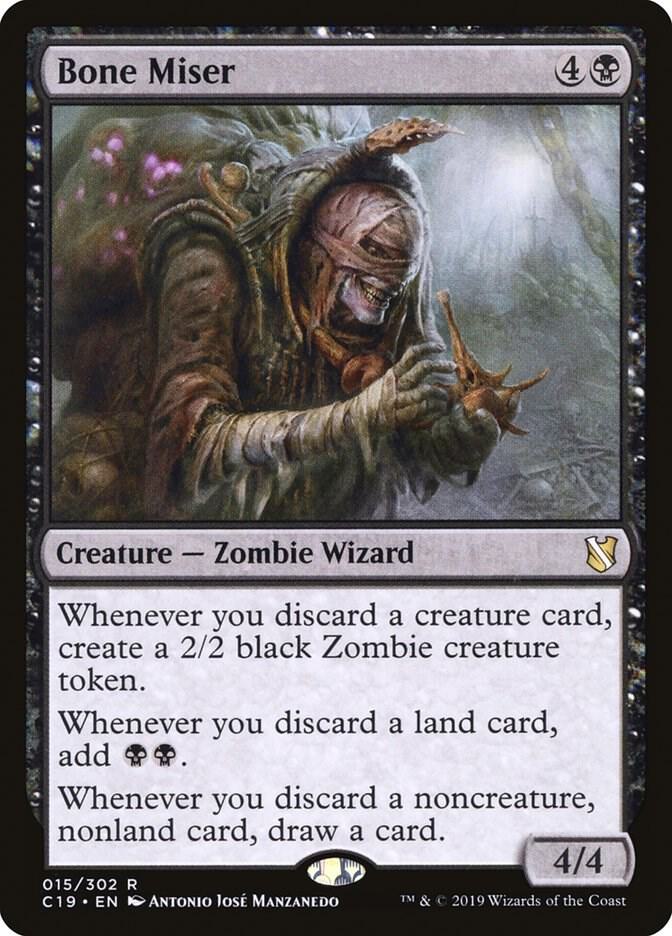 MTG Commander 2019 15 Bone Miser R NM