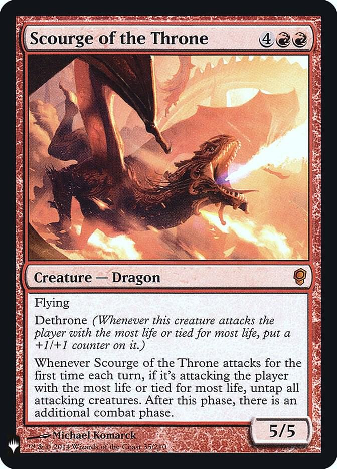 Scourge of the Throne CNS-35/5075 (The List Reprints) 