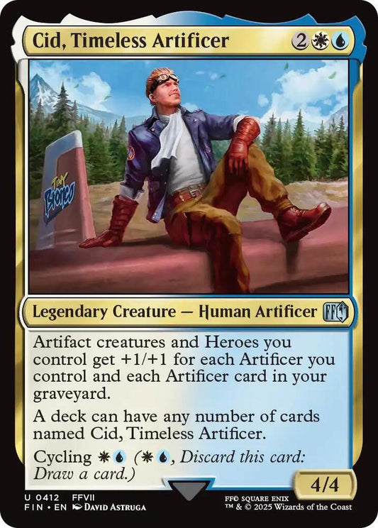 Cid, Timeless Artificer 412/309 (FINAL FANTASY) 