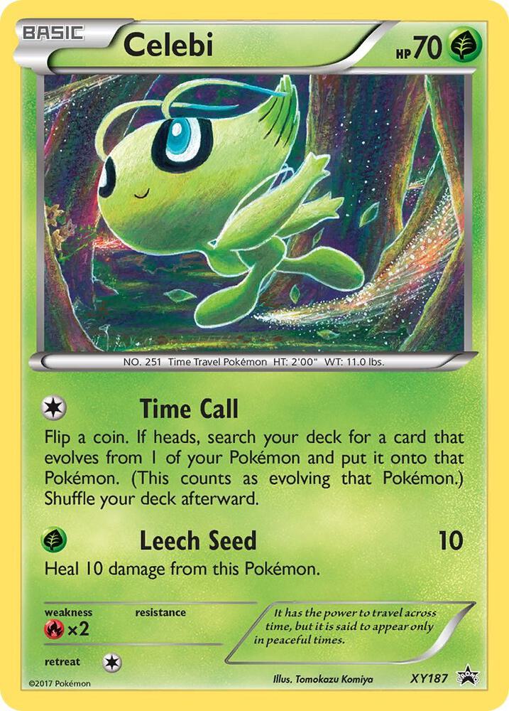 Celebi XY187 (XY Promos)  - Holofoil