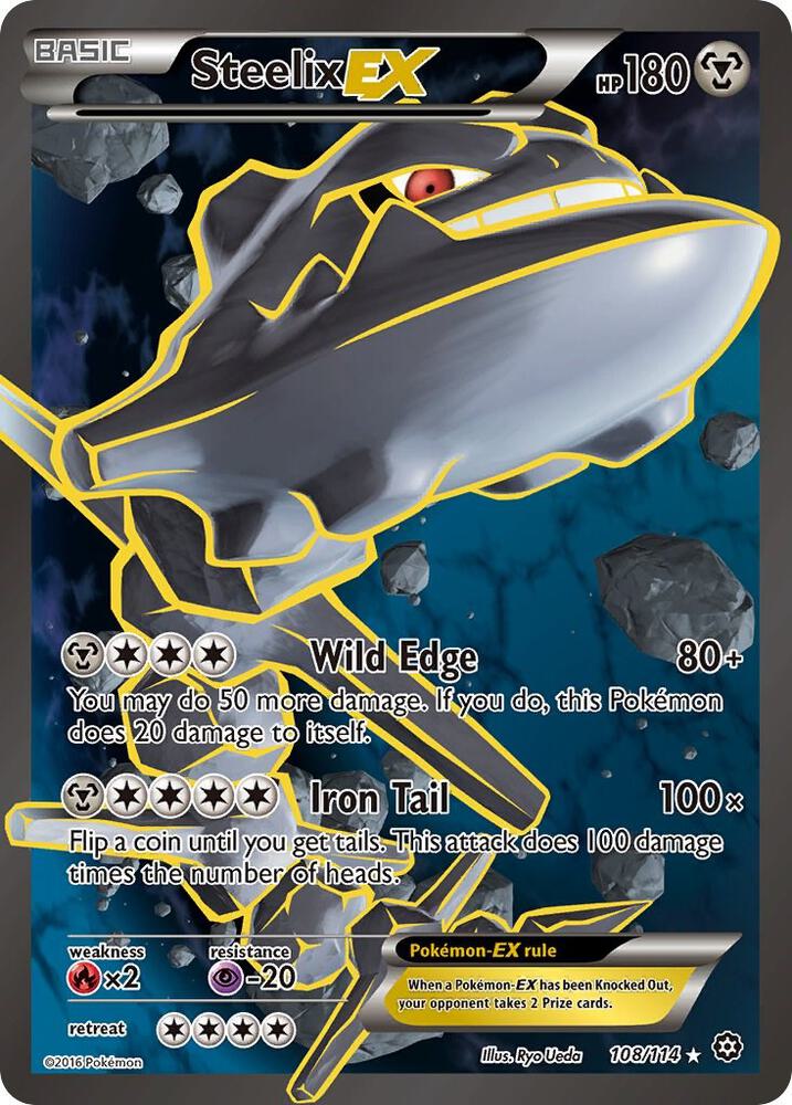 Steelix EX 108/114 (XY - Steam Siege)  - Holofoil