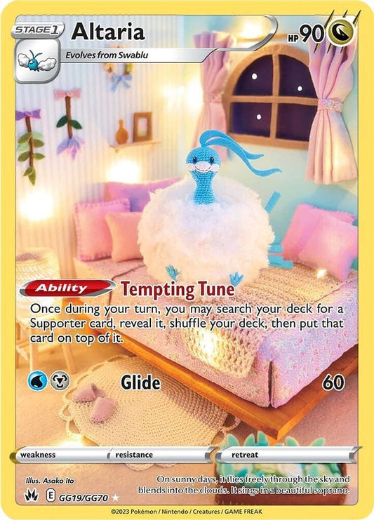 Altaria GG19/GG70 (SWSH: Crown Zenith: Galarian Gallery)  - Holofoil