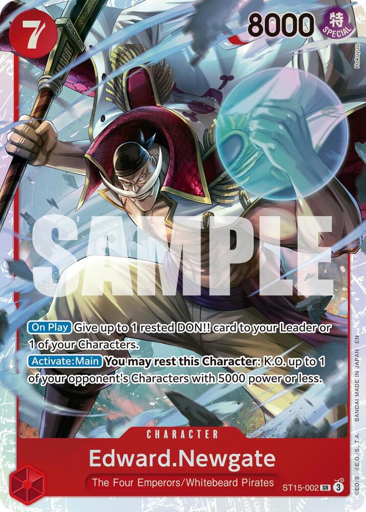 Edward.Newgate (Reprint) ST15-002 (Premium Booster -The Best- Vol. 2)  - Foil