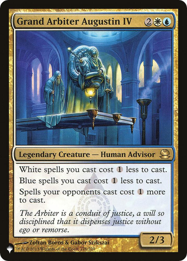Grand Arbiter Augustin IV MMA-176/5075 (The List Reprints) 