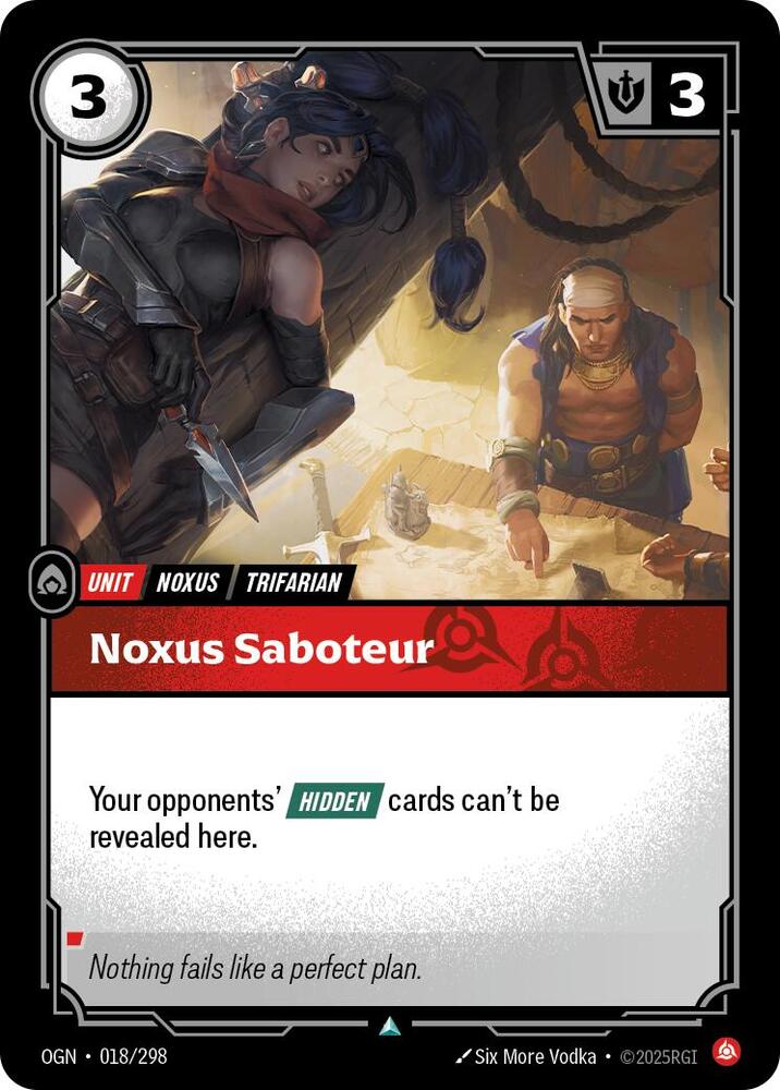 Noxus Saboteur 018/298 (Origins) 