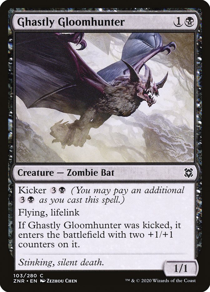 Ghastly Gloomhunter 103/280 (Zendikar Rising) 