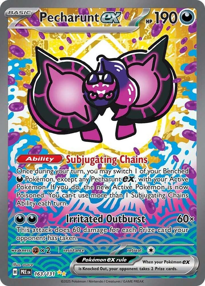 Pecharunt ex 163/131 (SV: Prismatic Evolutions)  - Holofoil