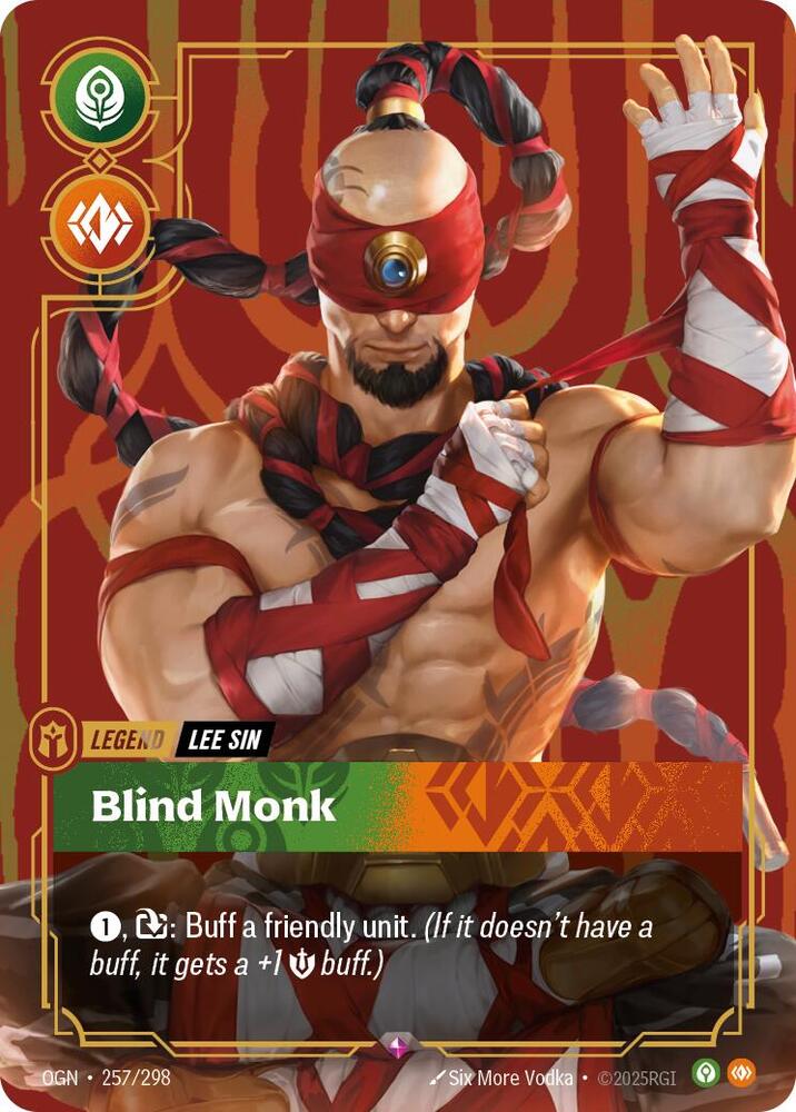 Lee Sin - Blind Monk 257/298 (Origins)  - Foil
