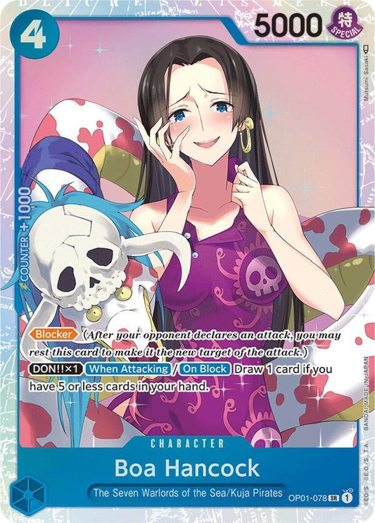 Boa Hancock OP01-078 (Romance Dawn)  - Foil