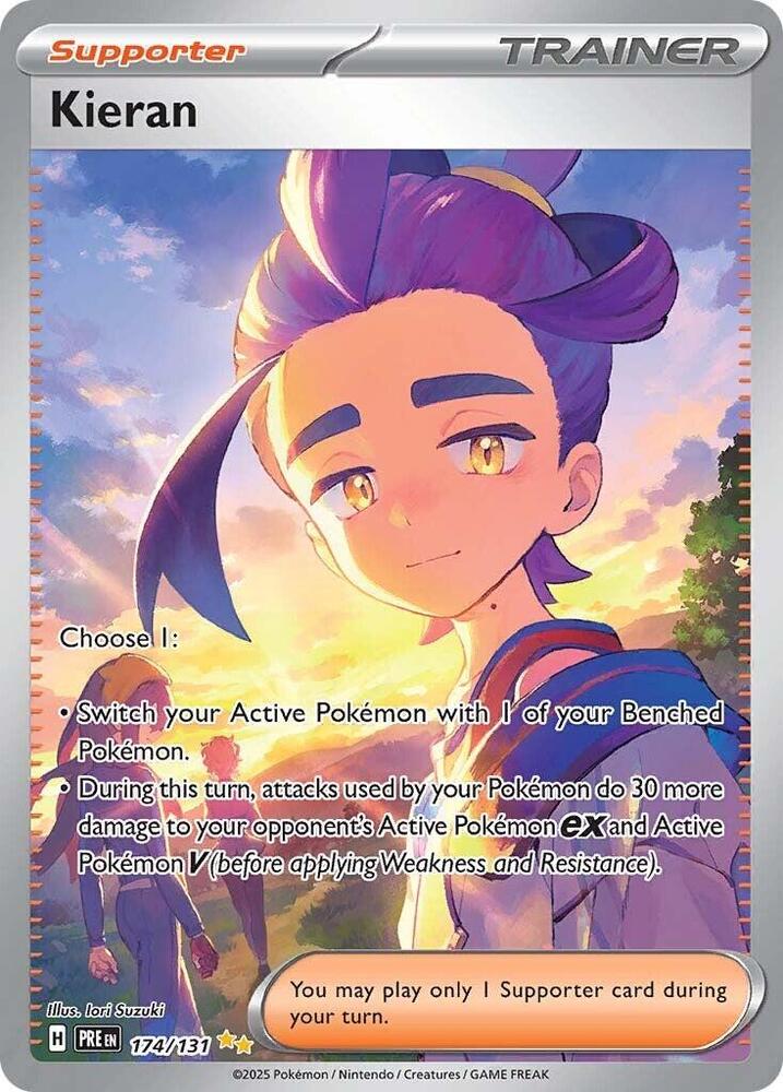 Kieran 174/131 (SV: Prismatic Evolutions)  - Holofoil