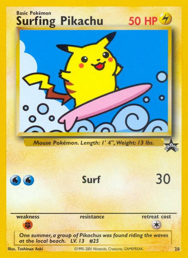 Surfing Pikachu 28/53 (WoTC Promo) 