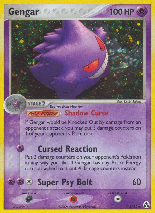Gengar 5/92 (Legend Maker)  - Holofoil