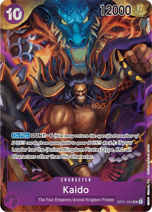 Kaido OP01-094 (Romance Dawn)  - Alternate Art Foil
