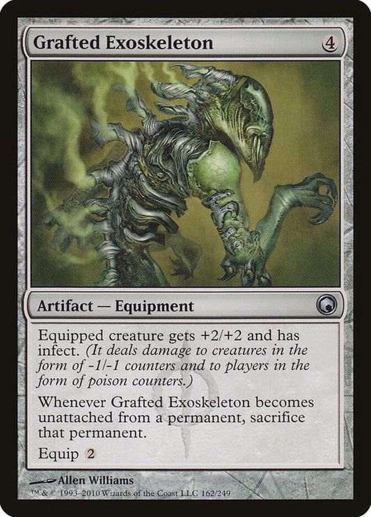 Grafted Exoskeleton 162/249 (Scars of Mirrodin) 