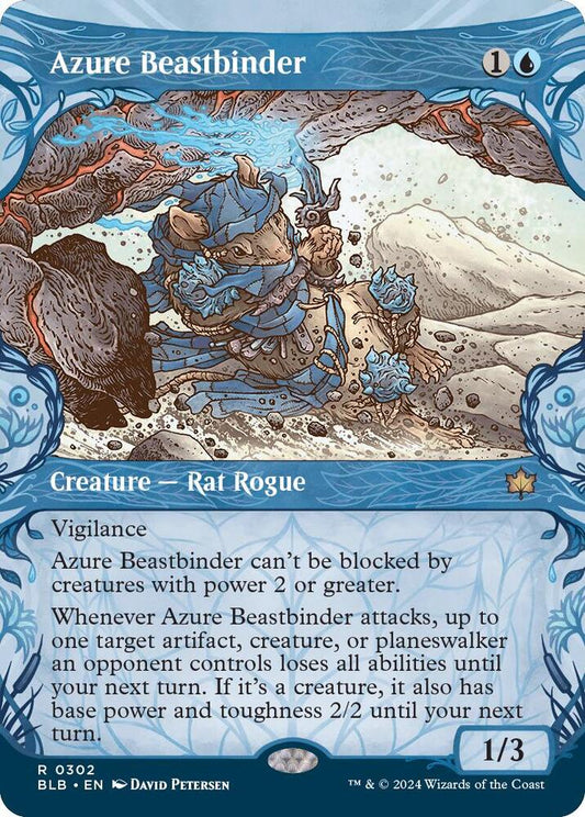 Azure Beastbinder 302 (Bloomburrow)  - Showcase