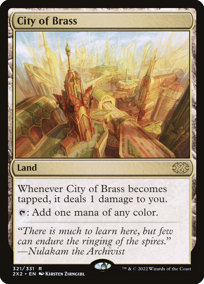 City of Brass 321/331 (Double Masters 2022) 