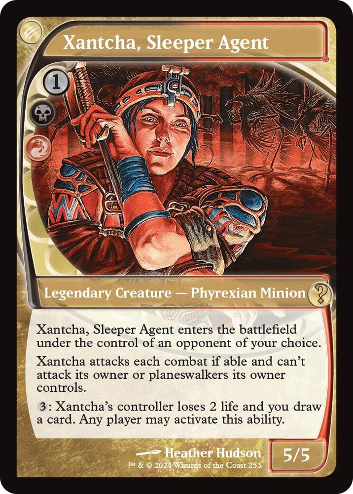 Xantcha, Sleeper Agent 253/390 (Mystery Booster 2)  - Future Sight Foil