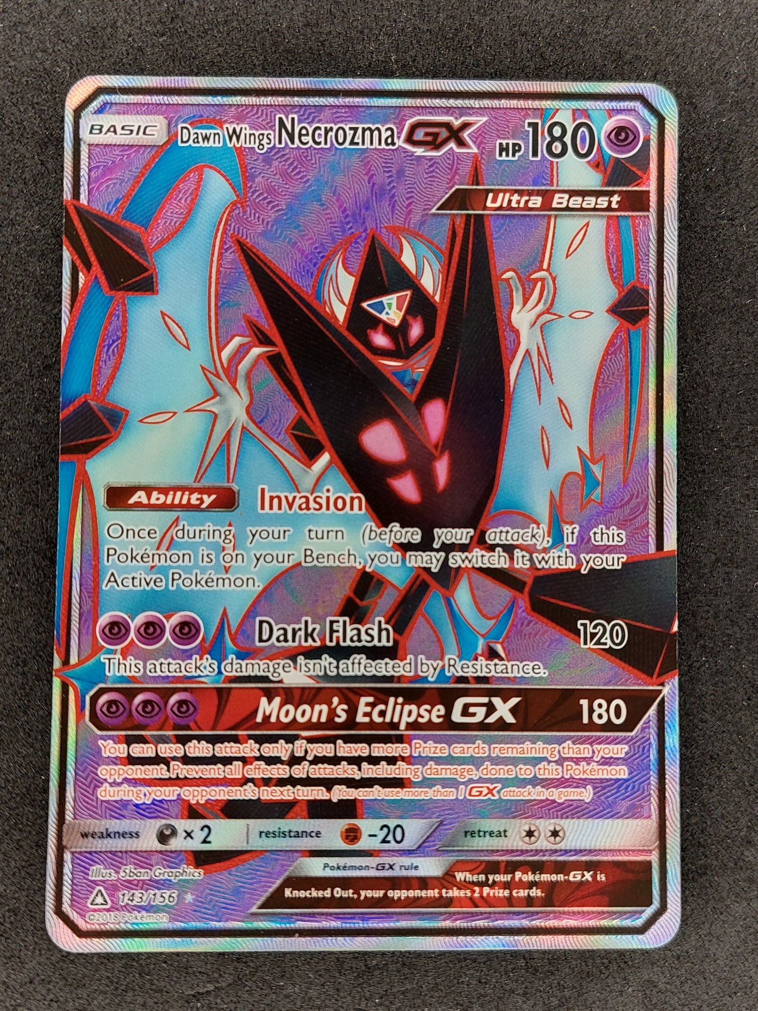 Dawn Wings Necrozma-GX, Ultra Prism