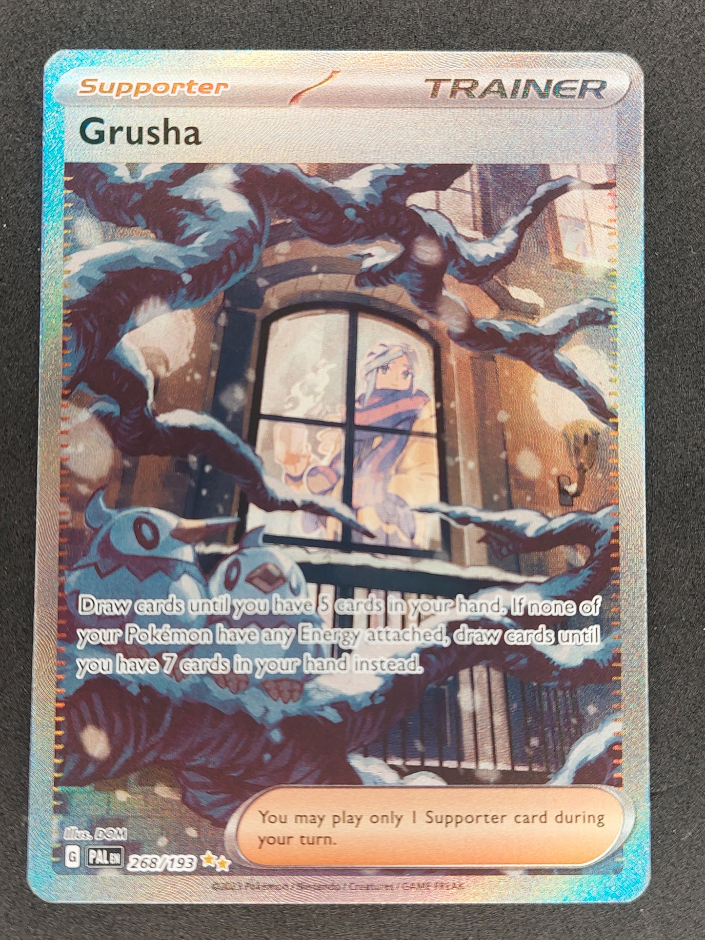 2022 Pokemon Paldea Evolved 268/193 Grusha Special Art Rare