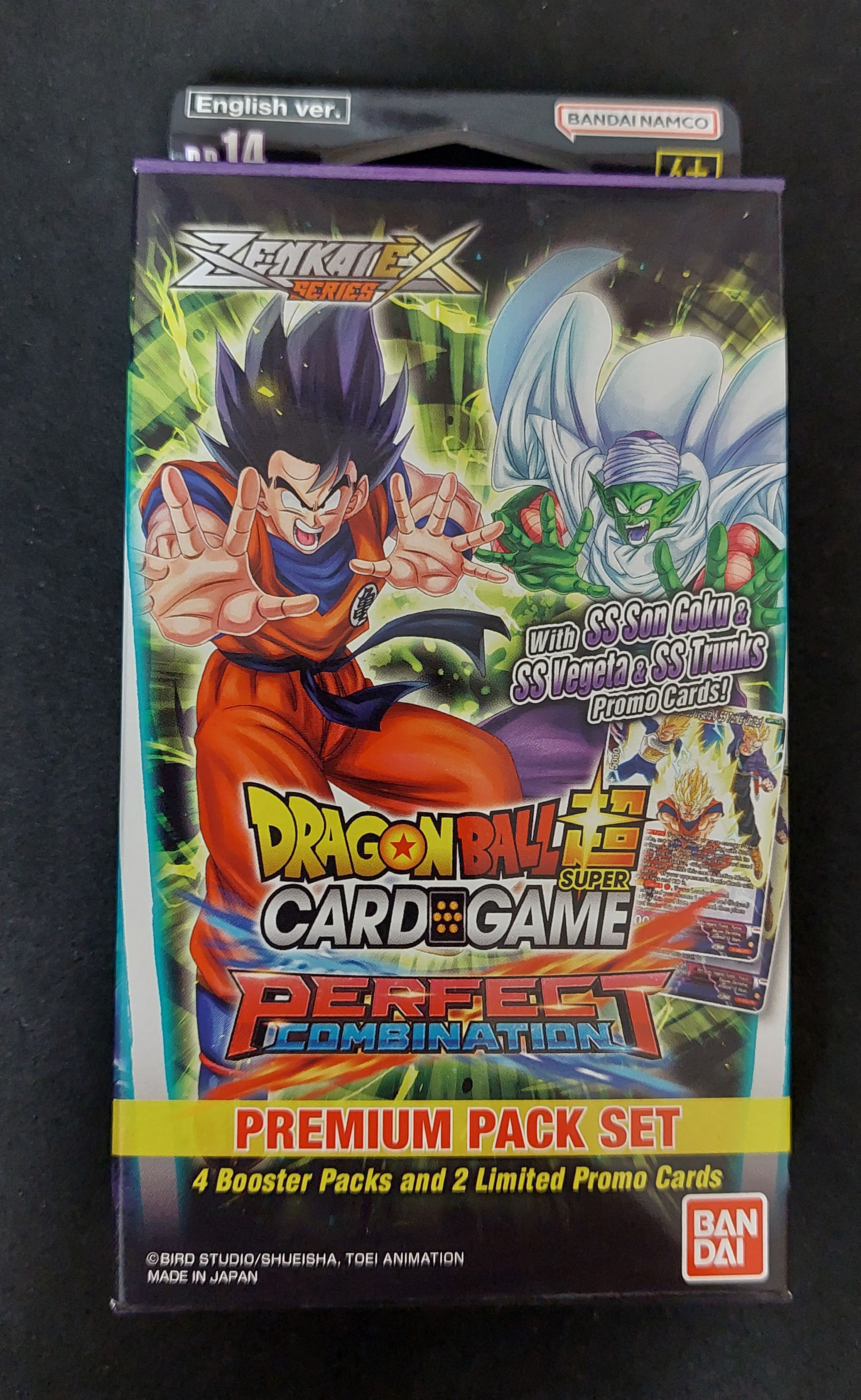 Dragonball Zenkai EX Series 06 Super Perfect Combination Premium Pack Dragonball Zenkai EX Series 06 Super Perfect Combination Premium Pack
