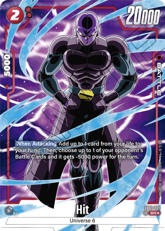 Hit Alternate Art FB01-021 (Awakened Pulse)  - Holofoil