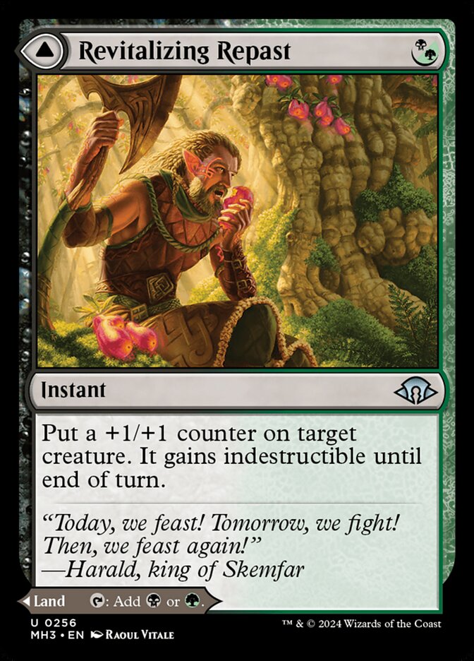 Revitalizing Repast // Old-Growth Grove 256/319 (Modern Horizons 3) 