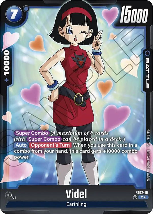 Videl Bonus Pack Alternate Art FS02-10 (Starter Deck 2: Vegeta)  - Holofoil