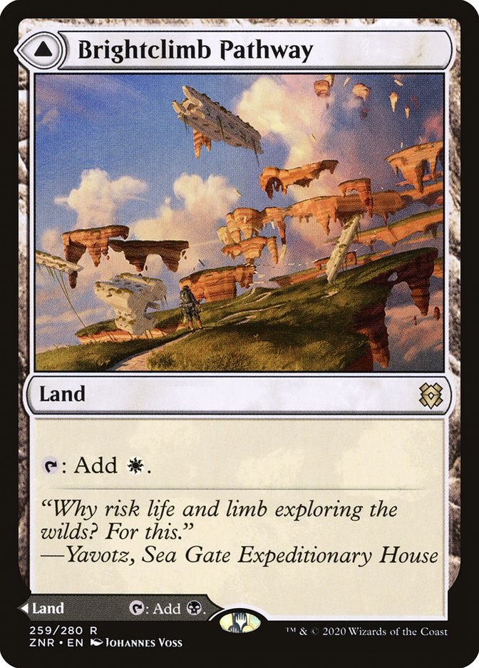 Brightclimb Pathway // Grimclimb Pathway 259 (Zendikar Rising) 