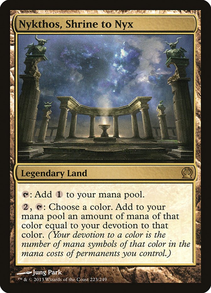 Nykthos, Shrine to Nyx 223 (Theros) 