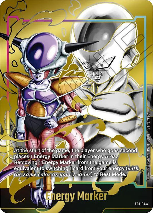 Energy Marker E01 04 Gold E01-04 (Fusion World Energy Markers)  - Holofoil