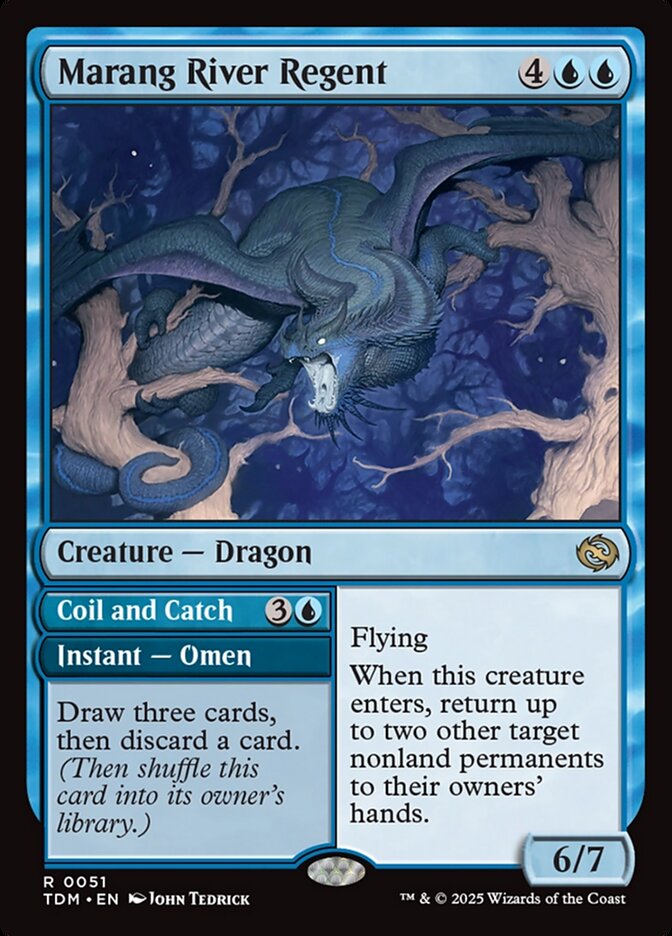 Marang River Regent // Coil and Catch 51 (Tarkir: Dragonstorm) 
