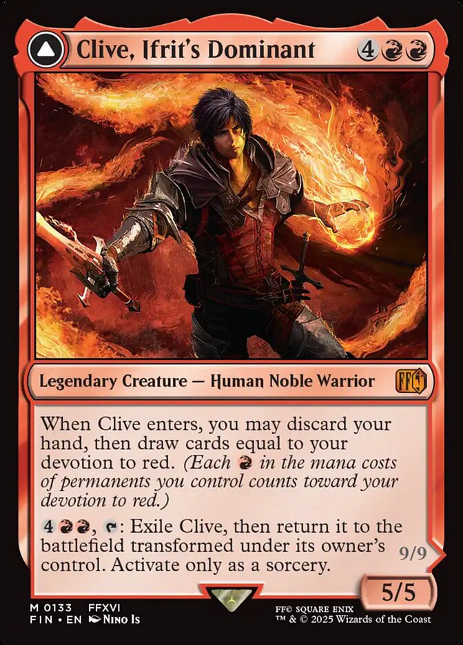 Clive, Ifrit's Dominant //  Ifrit, Warden of Inferno 133 (FINAL FANTASY) 
