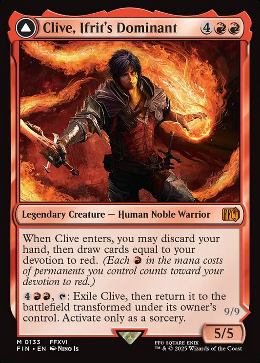 Clive, Ifrit's Dominant //  Ifrit, Warden of Inferno 133 (FINAL FANTASY) 