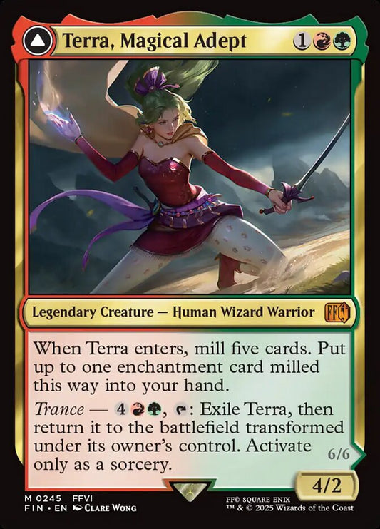 Terra, Magical Adept // Esper Terra 245 (FINAL FANTASY)  - Foil