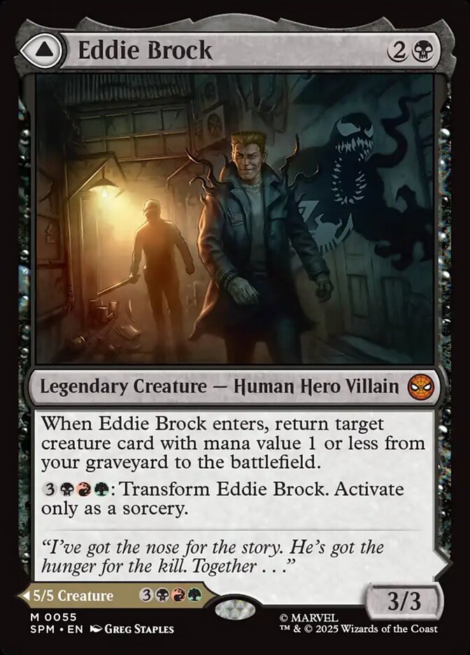 Eddie Brock 55 (Marvel's Spider-Man)  - Foil