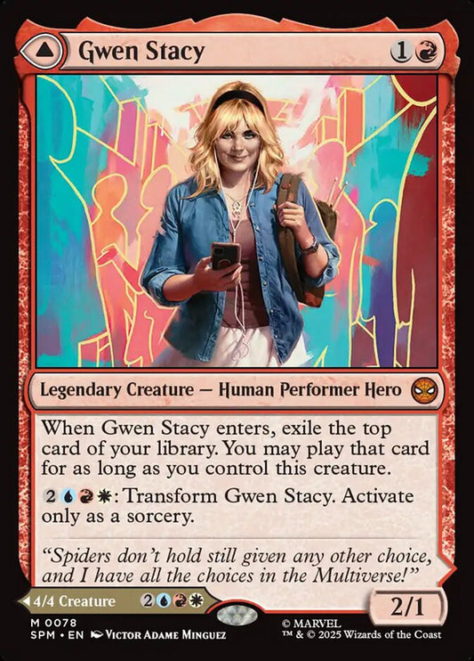 Gwen Stacy // Ghost-Spider 78 (Marvel's Spider-Man)  - Foil