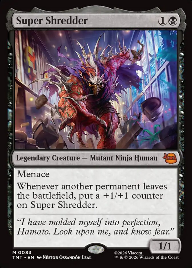 Super Shredder 83 (Teenage Mutant Ninja Turtles)  - Foil