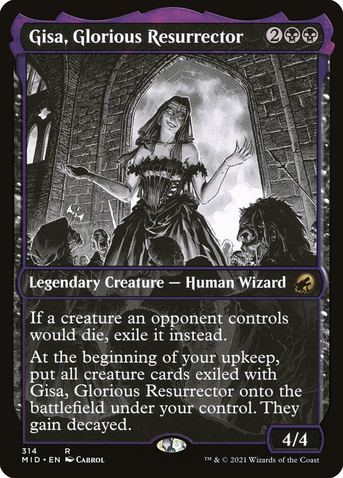 Gisa, Glorious Resurrector 314/277 (Innistrad: Midnight Hunt) 