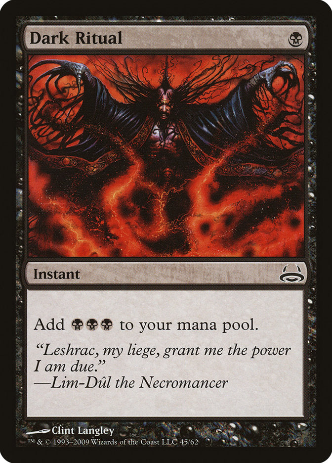 Dark Ritual 45/62 (Duel Decks: Divine vs. Demonic) 