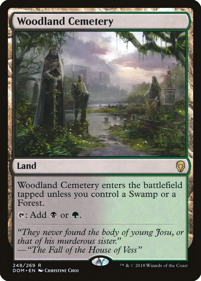Woodland Cemetery 248/269 (Dominaria) 