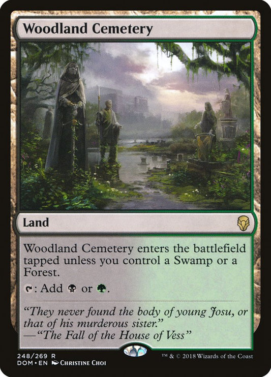 Woodland Cemetery 248/269 (Dominaria) 